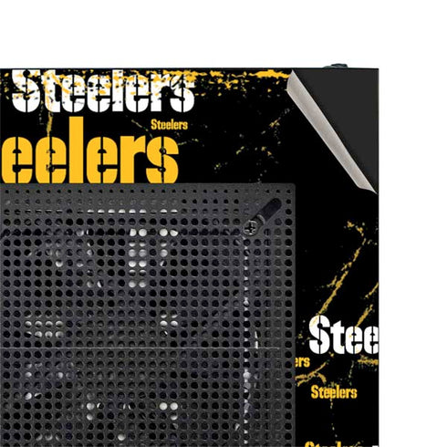 NFL Pittsburgh Steelers Black Blast NZXT H510 Compact ATX Mid-Tower Case Skin
