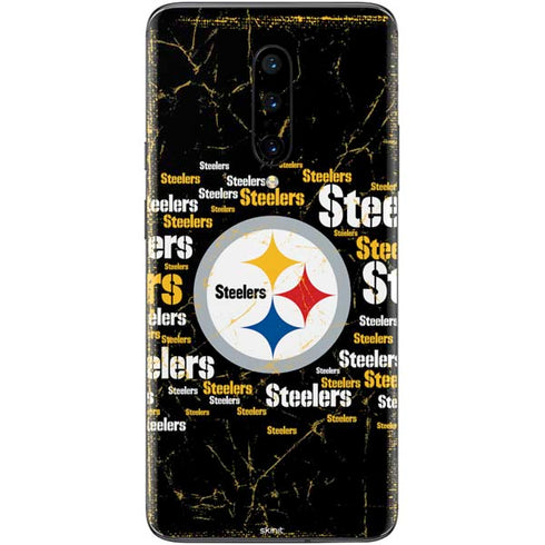 NFL Pittsburgh Steelers Black Blast OnePlus 7 Pro Skin