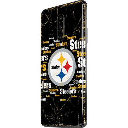 NFL Pittsburgh Steelers Black Blast OnePlus 7 Pro Skin