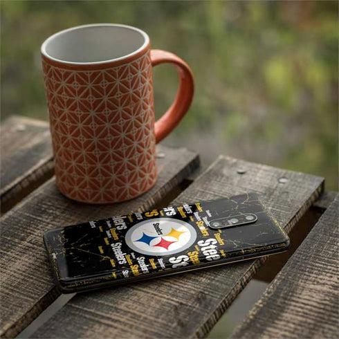 NFL Pittsburgh Steelers Black Blast OnePlus 7 Pro Skin