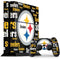 NFL Pittsburgh Steelers Black Blast PS4 Console and Controller Bundle Skin