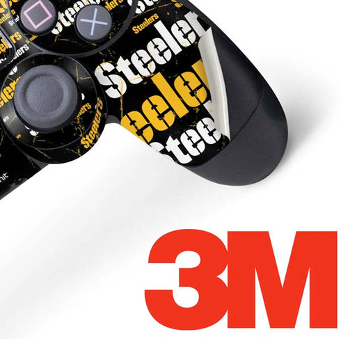 NFL Pittsburgh Steelers Black Blast PS4 Controller Skin