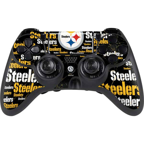 NFL Pittsburgh Steelers Black Blast PS4/PC SCUF Impact Controller Skin
