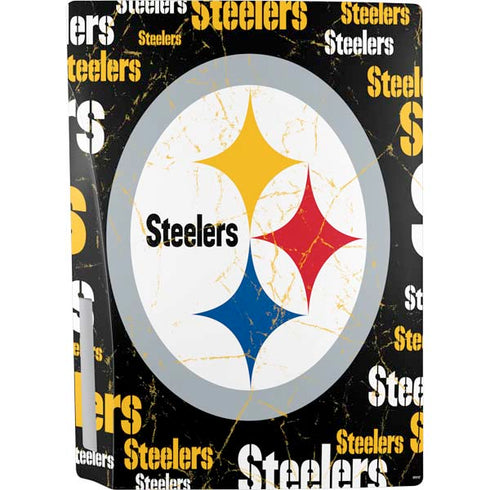 NFL Pittsburgh Steelers Black Blast PS5 Bundle Skin