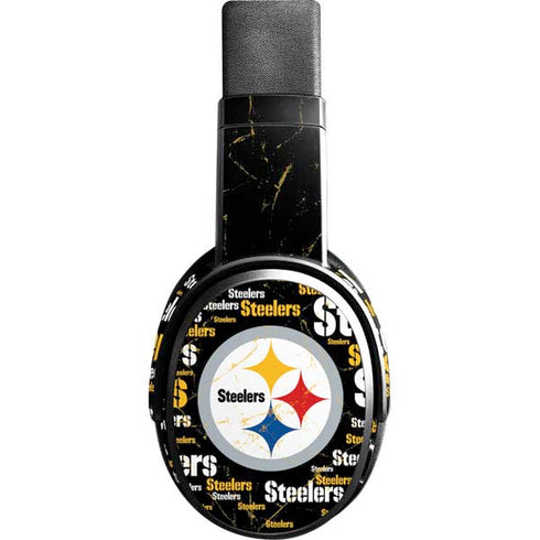 NFL Pittsburgh Steelers Black Blast Skullcandy Crusher Wireless Skin
