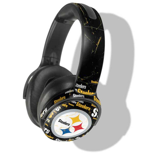NFL Pittsburgh Steelers Black Blast Skullcandy Venue Skin