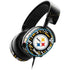 NFL Pittsburgh Steelers Black Blast SteelSeries Arctis 3 Skin