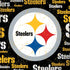 NFL Pittsburgh Steelers Black Blast Surface Book 2 15in Skin
