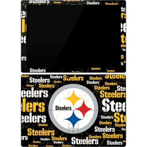 NFL Pittsburgh Steelers Black Blast Surface Pro 7 Skin