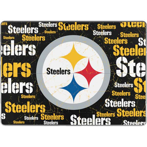 NFL Pittsburgh Steelers Black Blast Surface Pro 8 Skin