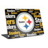 NFL Pittsburgh Steelers Black Blast Universal Laptop 12in (9.8 x 6.8in) Skin
