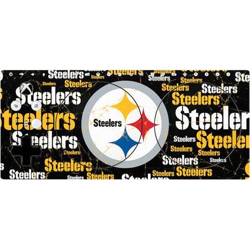 NFL Pittsburgh Steelers Black Blast Xbox Adaptive Controller Skin
