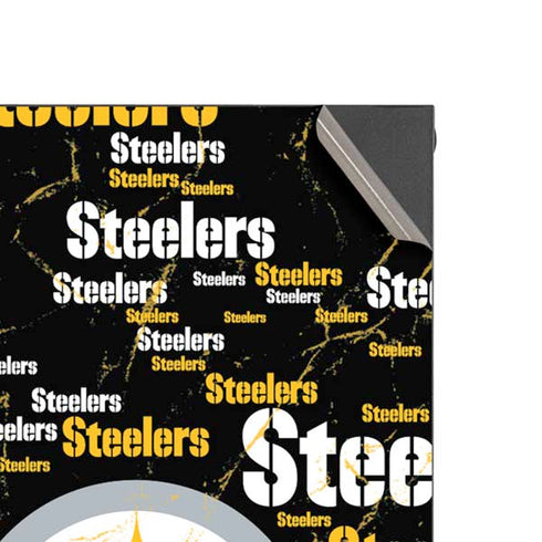NFL Pittsburgh Steelers Black Blast Xbox Series X Console Skin