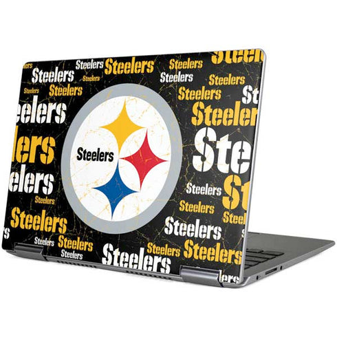 NFL Pittsburgh Steelers Black Blast Yoga 710 14in Skin