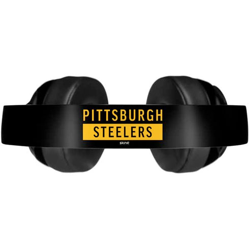 NFL Pittsburgh Steelers Black Performance Series Beats Solo Pro Skin