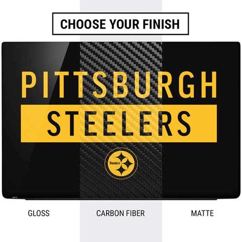 NFL Pittsburgh Steelers Black Performance Series Dell Vostro Skin