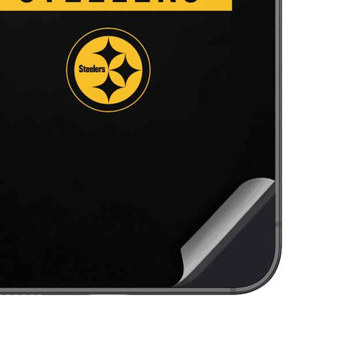 NFL Pittsburgh Steelers Black Performance Series Galaxy A14 5G Skin