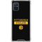 NFL Pittsburgh Steelers Black Performance Series Galaxy A51 5G Clear Case