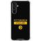NFL Pittsburgh Steelers Black Performance Series Galaxy A54 5G Clear Case