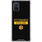 NFL Pittsburgh Steelers Black Performance Series Galaxy A71 5G Clear Case