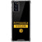 NFL Pittsburgh Steelers Black Performance Series Galaxy Note20 5G Clear Case