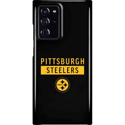 NFL Pittsburgh Steelers Black Performance Series Galaxy Note20 Ultra 5G Lite Case