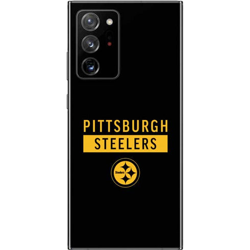 NFL Pittsburgh Steelers Black Performance Series Galaxy Note20 Ultra 5G Skin