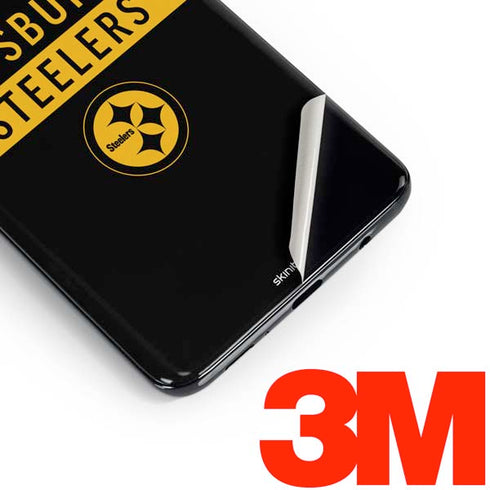 NFL Pittsburgh Steelers Black Performance Series Galaxy S10 Plus Skin