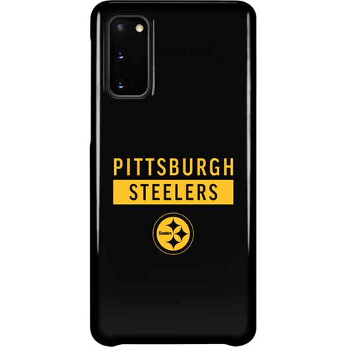 NFL Pittsburgh Steelers Black Performance Series Galaxy S20 Lite Case