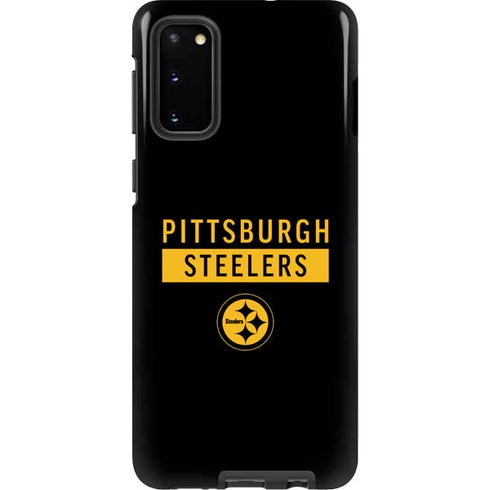 NFL Pittsburgh Steelers Black Performance Series Galaxy S20 Pro Case