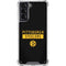 NFL Pittsburgh Steelers Black Performance Series Galaxy S21 5G Clear Case
