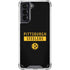 NFL Pittsburgh Steelers Black Performance Series Galaxy S21 5G Clear Case