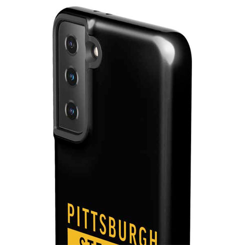 NFL Pittsburgh Steelers Black Performance Series Galaxy S21 FE Pro Case