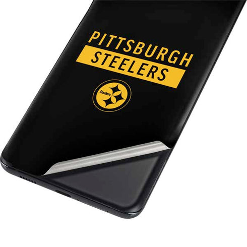NFL Pittsburgh Steelers Black Performance Series Galaxy S21 Plus 5G Skin