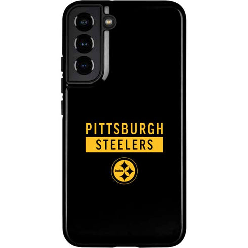 NFL Pittsburgh Steelers Black Performance Series Galaxy S22 Plus Pro Case