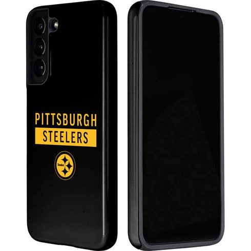 NFL Pittsburgh Steelers Black Performance Series Galaxy S22 Plus Pro Case