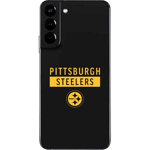 NFL Pittsburgh Steelers Black Performance Series Galaxy S22 Plus Skin