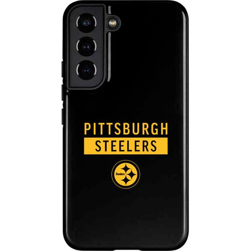 NFL Pittsburgh Steelers Black Performance Series Galaxy S22 Pro Case