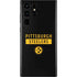 NFL Pittsburgh Steelers Black Performance Series Galaxy S22 Ultra Skin
