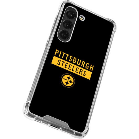 NFL Pittsburgh Steelers Black Performance Series Galaxy S23 Clear Case