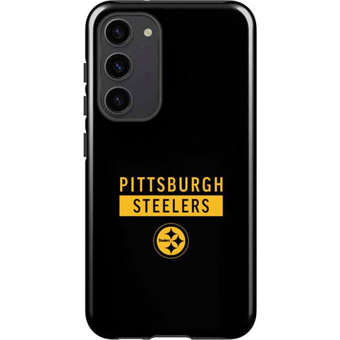 NFL Pittsburgh Steelers Black Performance Series Galaxy S23 Plus Pro Case