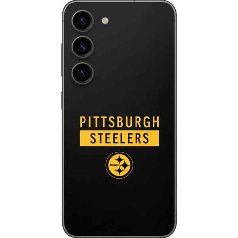 NFL Pittsburgh Steelers Black Performance Series Galaxy S23 Skin