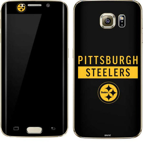 NFL Pittsburgh Steelers Black Performance Series Galaxy S7 Edge Skin