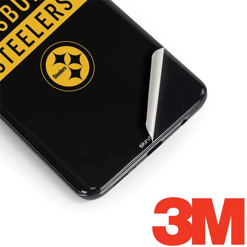 NFL Pittsburgh Steelers Black Performance Series Galaxy S9 Plus Skin