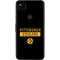 NFL Pittsburgh Steelers Black Performance Series Google Pixel 4a Skin