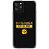 NFL Pittsburgh Steelers Black Performance Series iPhone 11 Pro Clear Case