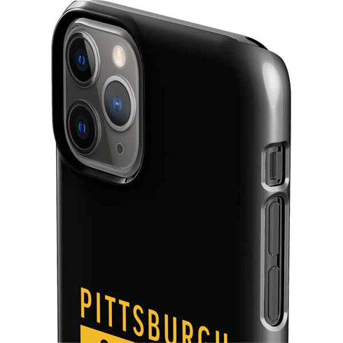 NFL Pittsburgh Steelers Black Performance Series iPhone 11 Pro Lite Case