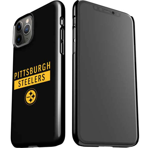 NFL Pittsburgh Steelers Black Performance Series iPhone 11 Pro Lite Case