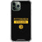 NFL Pittsburgh Steelers Black Performance Series iPhone 11 Pro Max Clear Case