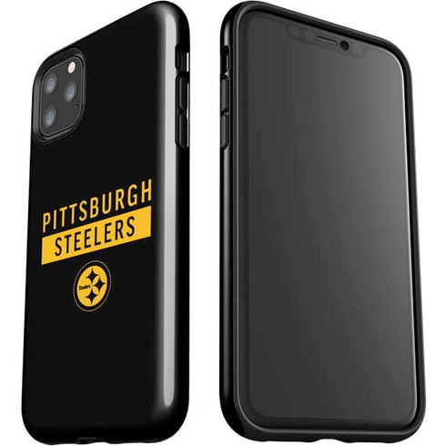 NFL Pittsburgh Steelers Black Performance Series iPhone 11 Pro Max Impact Case